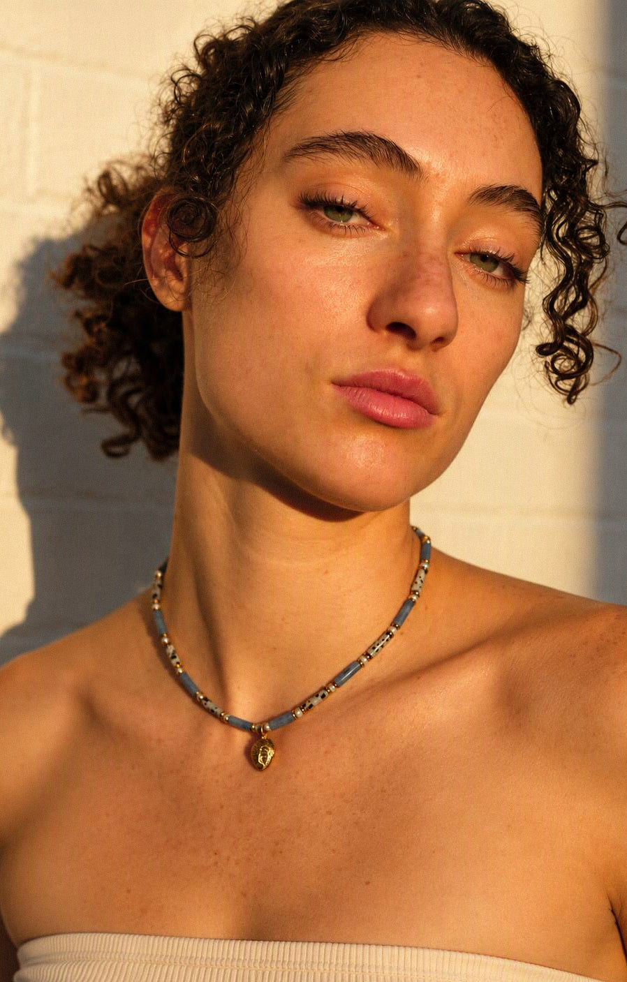 Amani | Dalmatian Jasper & Blue Aventurine