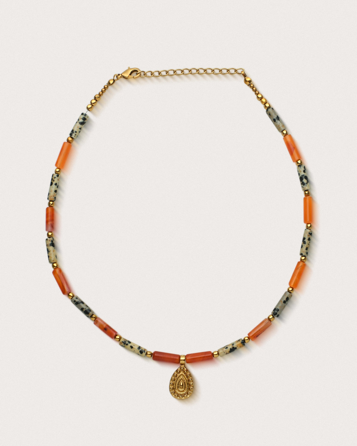 Simba | Jasper & Carnelian Pendant