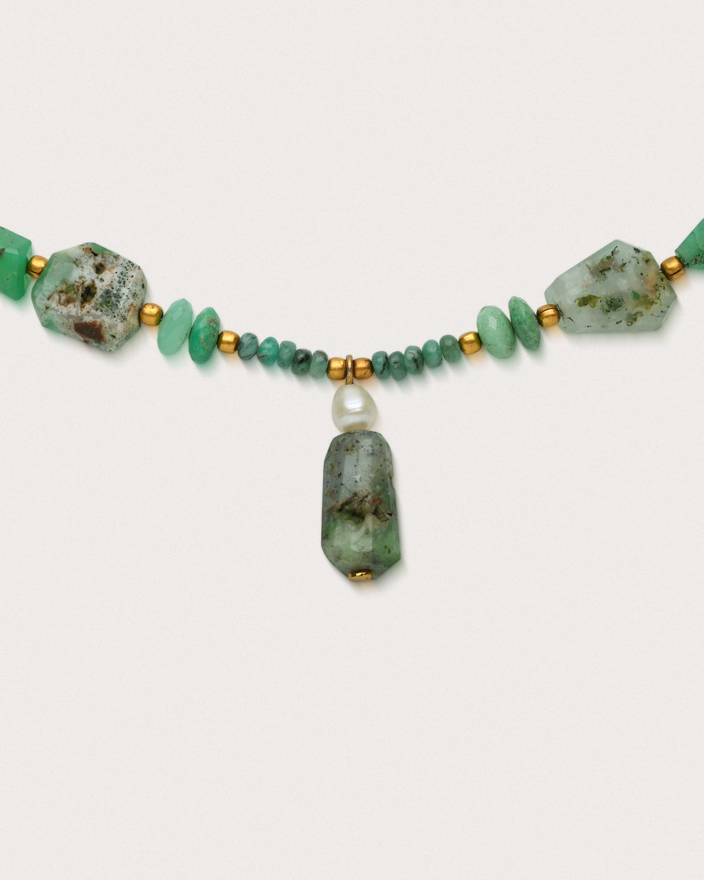 Zuri | Chrysoprase & Emerald
