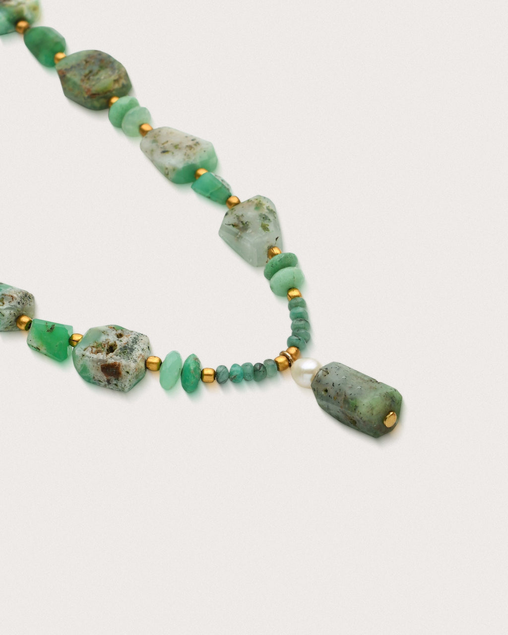 Zuri | Chrysoprase & Emerald