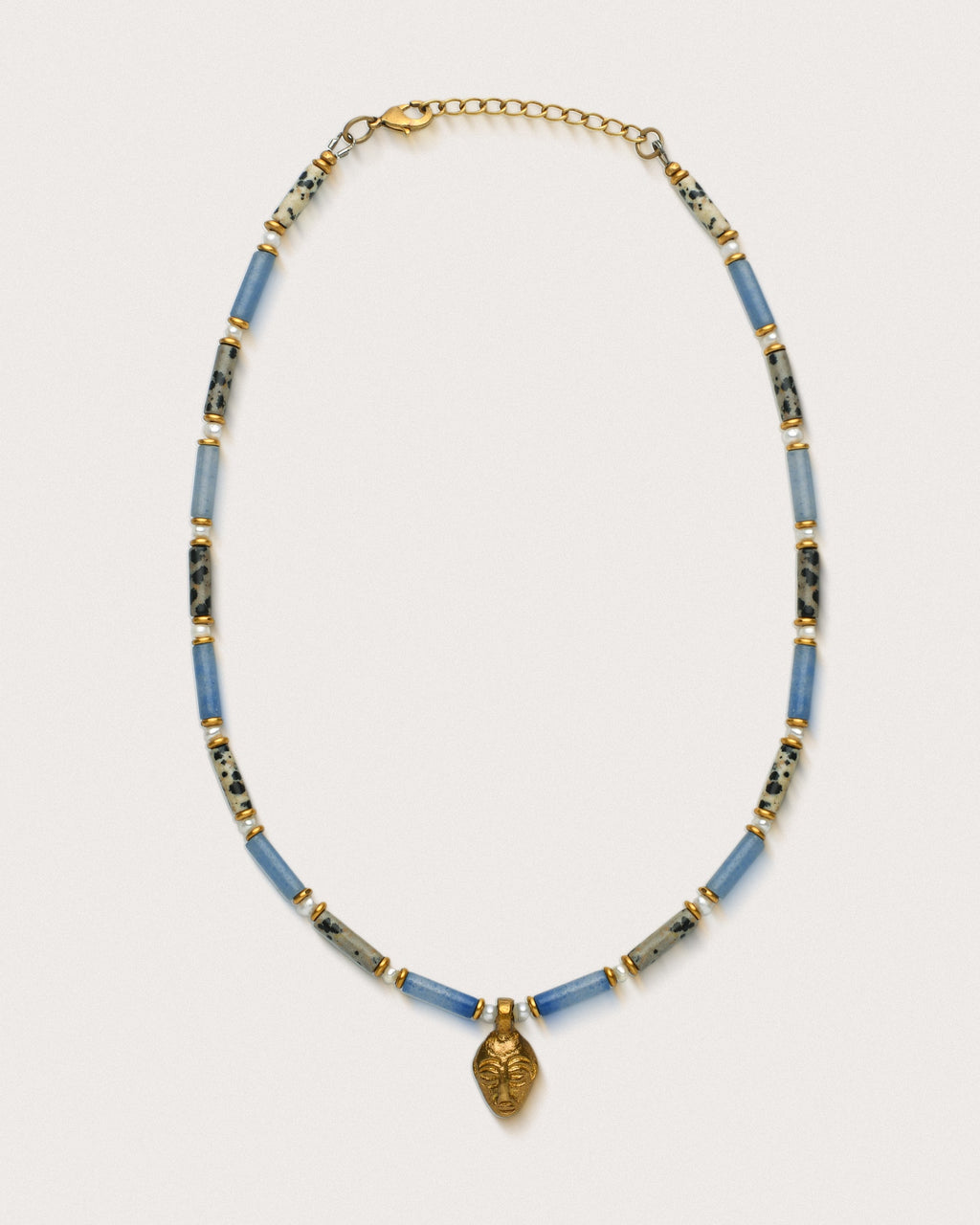 Amani | Dalmatian Jasper & Blue Kyanite