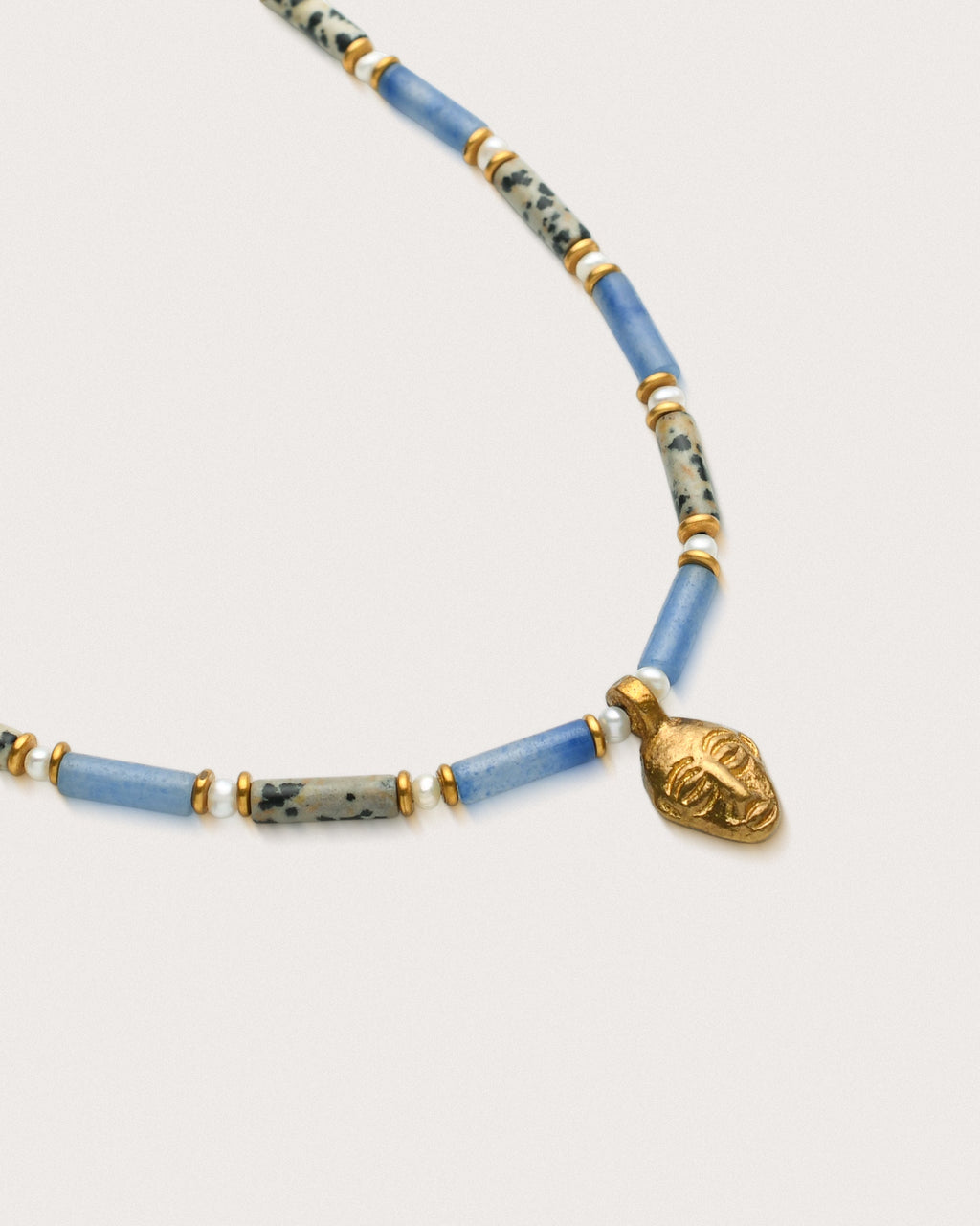 Amani | Dalmatian Jasper & Blue Kyanite