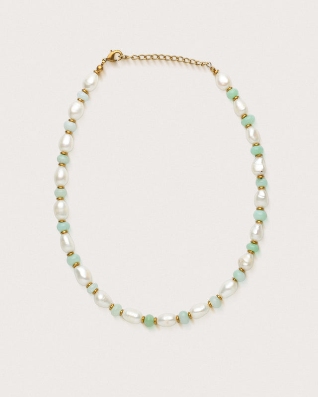Noor | Green Opal & Pearl
