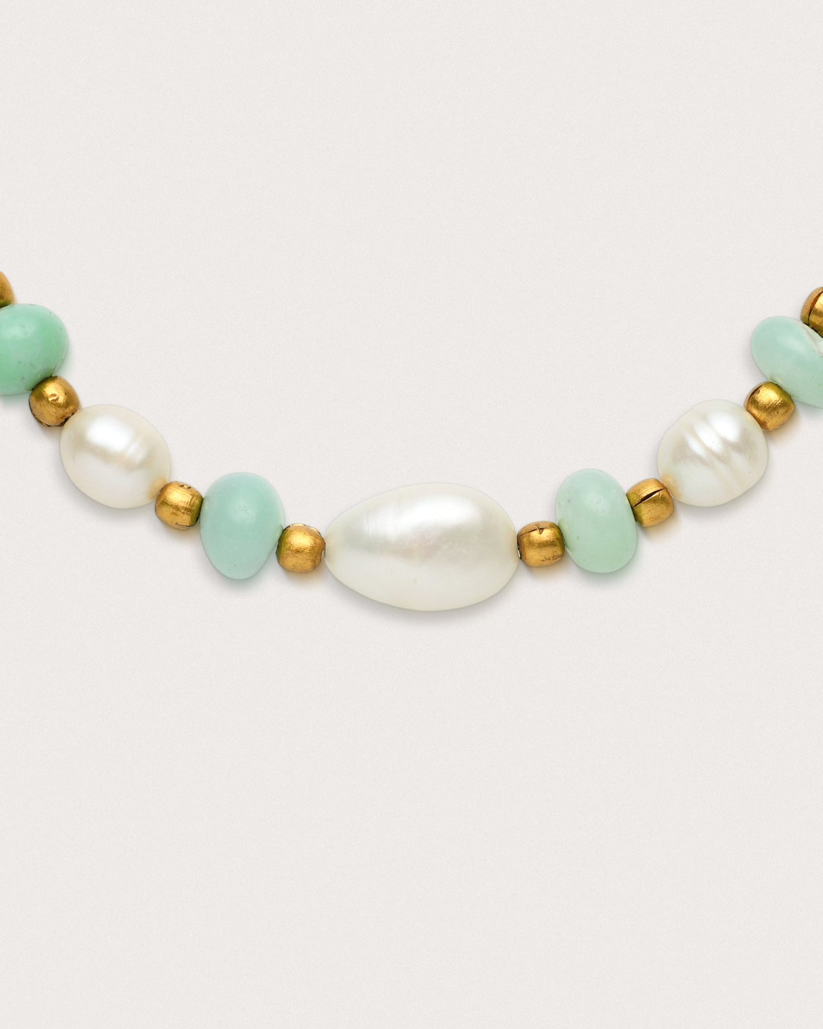Noor Bracelet | Pearl & Green opal