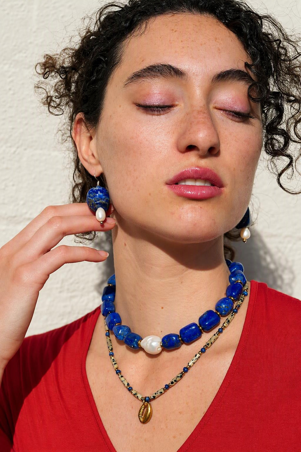 Nyanza | Lapis Lazuli & Pearl