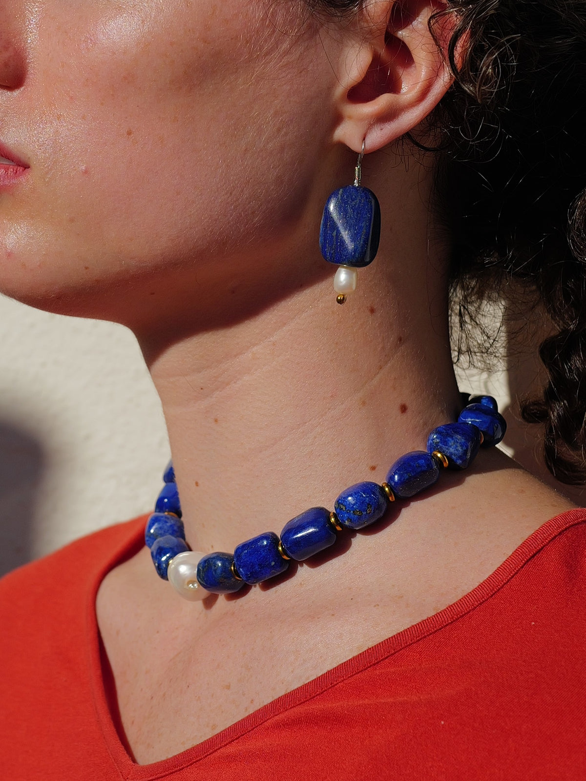 Nyanza | Lapis Lazuli & Pearl